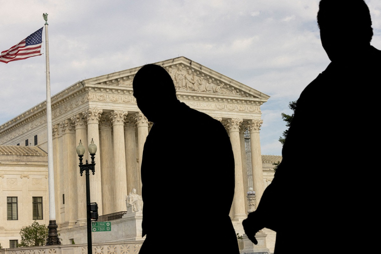 Tribunal Supremo de Estados Unidos. Foto: Reuters.