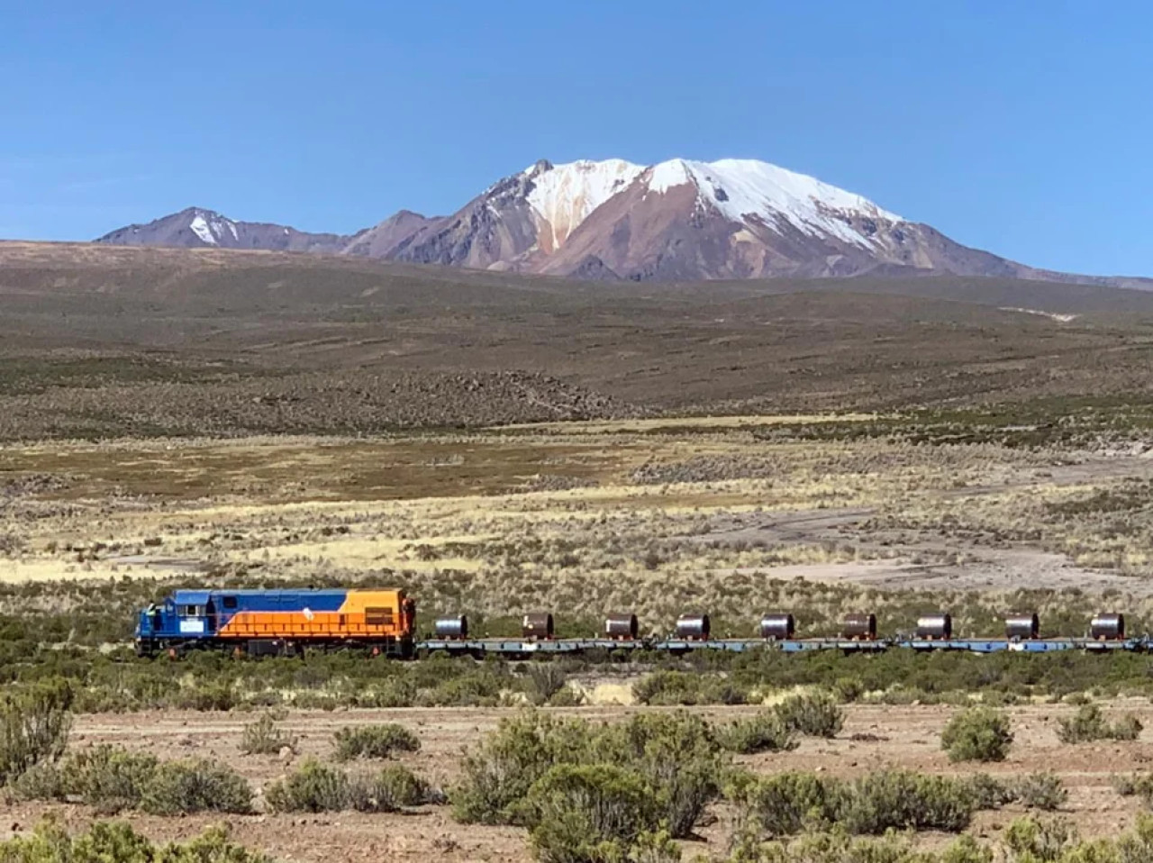Ferrocarril Arica-La Paz. Foto: NA