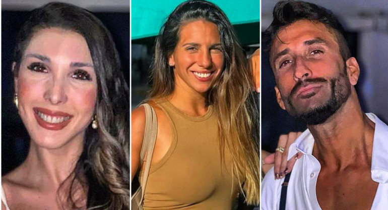 Daniela Vera Fontana, Cinthia Fernández y Roberto Castillo. Fotos: Instagram.