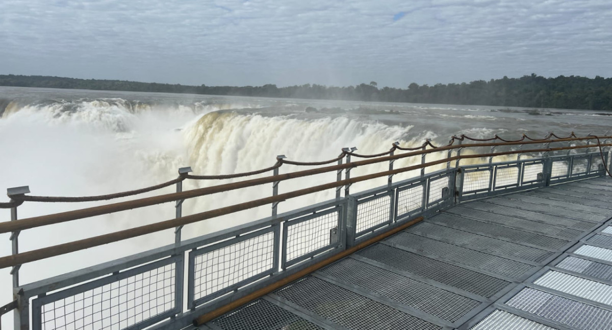 Reabre el circuito de la Garganta del Diablo en las Cataratas del Iguazú. Foto: Prensa Parques Nacionales