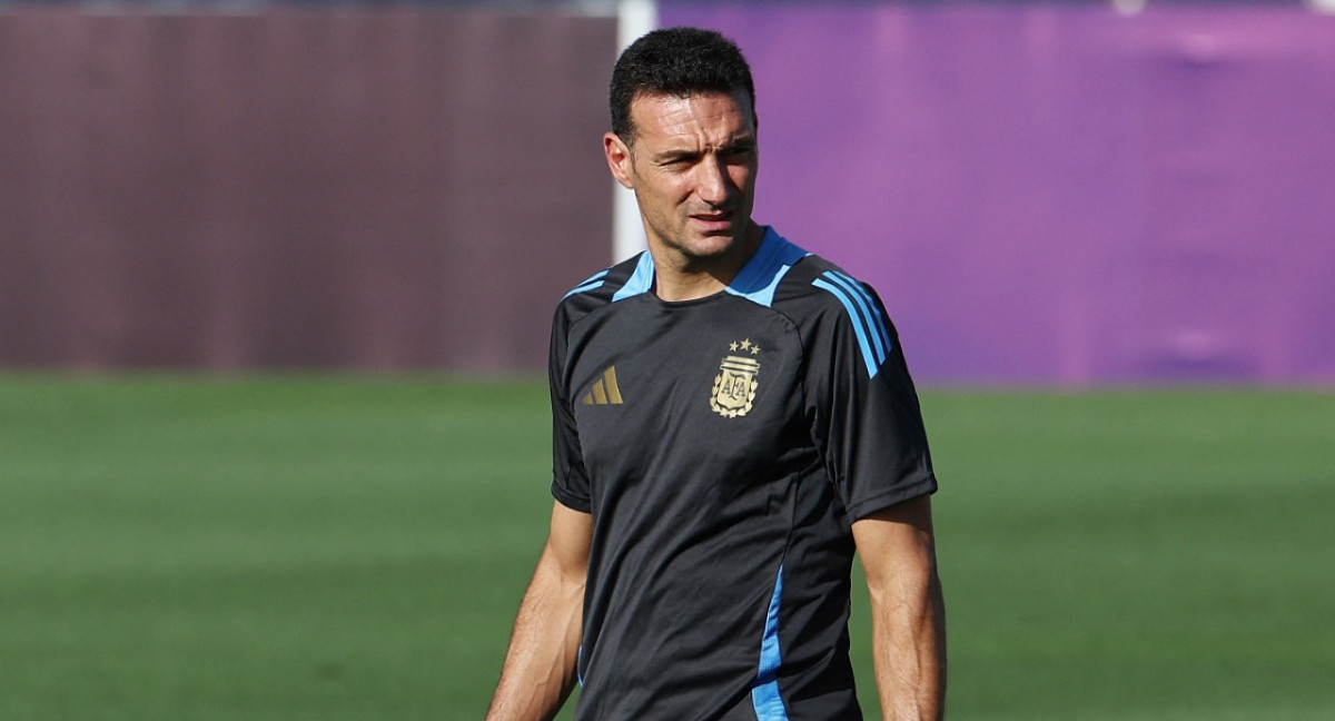 Lionel Scaloni; Selección Argentina. Foto: Reuters.