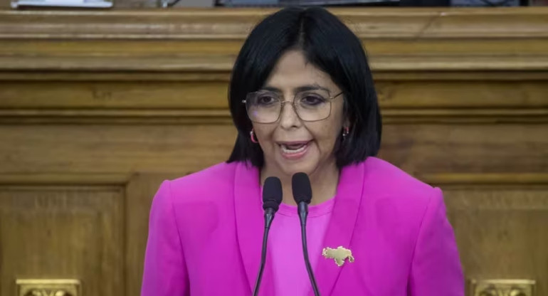 Delcy Rodríguez. Fuente: EFE.