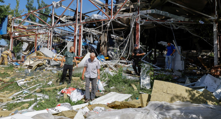 Guerra en Ucrania. Foto: Reuters.