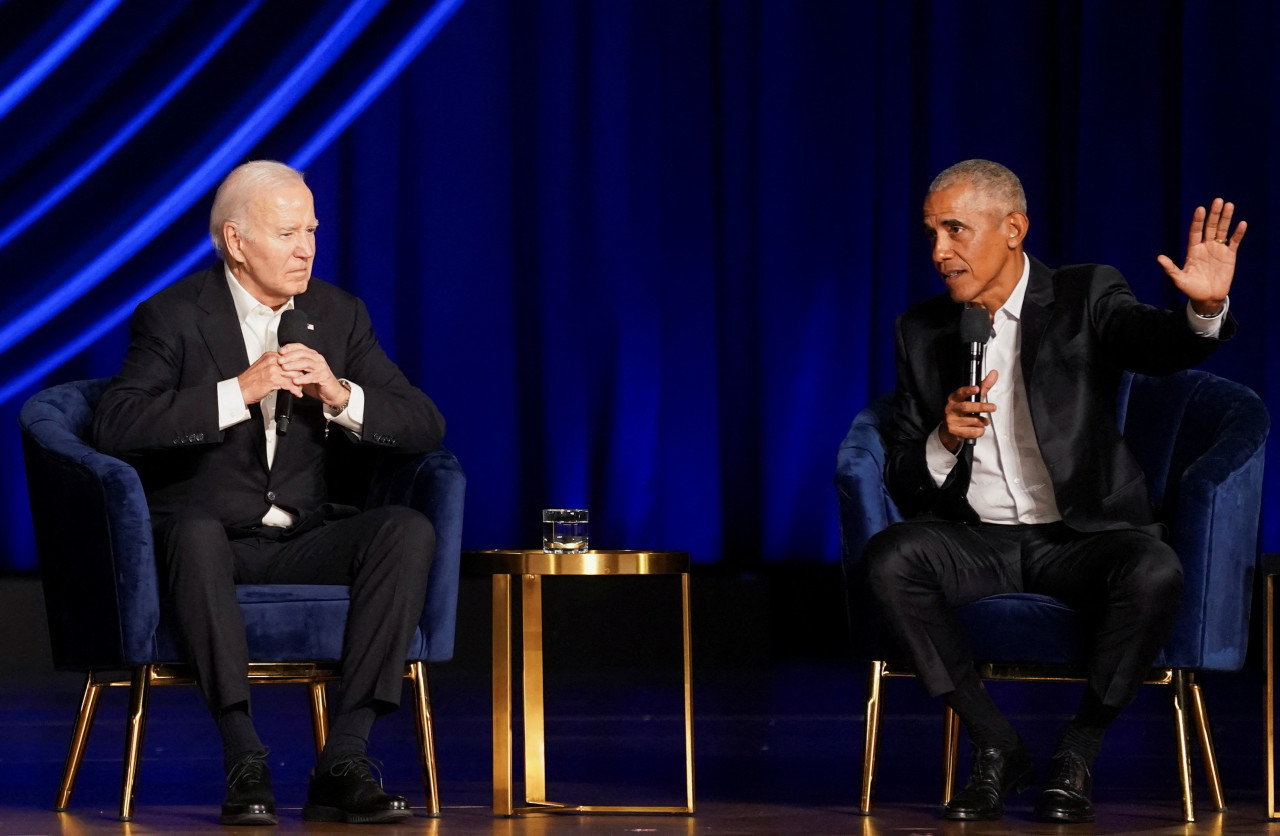 Joe Biden y Barack Obama. Foto: Reuters.