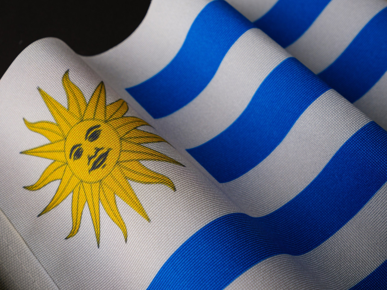 Bandera de Uruguay. Foto Unsplash.