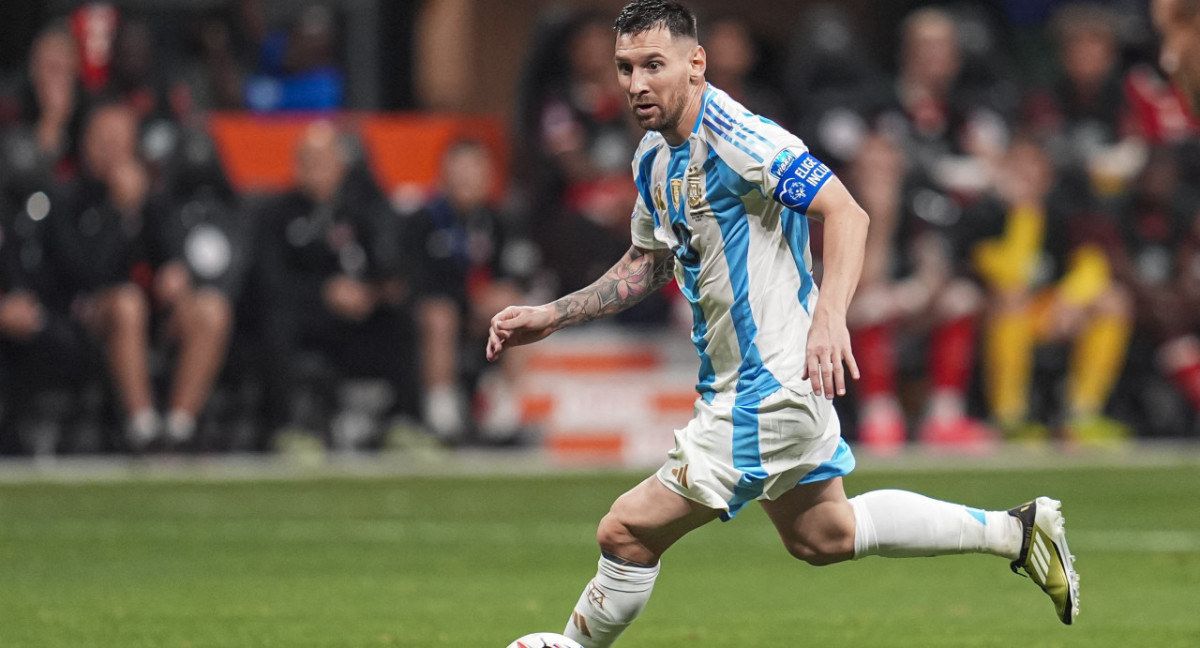 Lionel Messi, Copa América 2024. Foto: Reuters