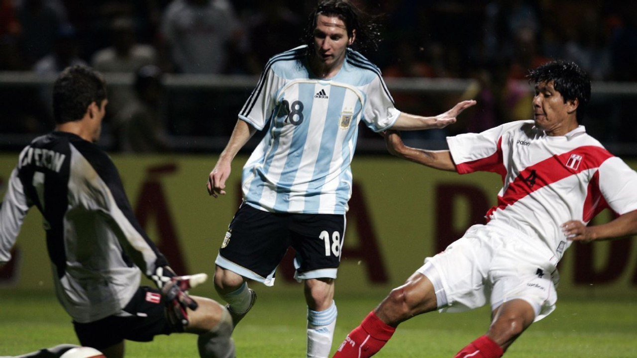 Argentina vs Perú en 2007