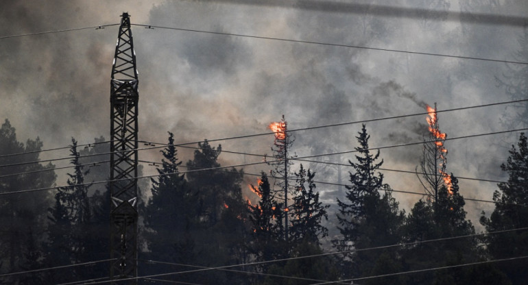 Ataques de Hezbollah a Israel. Foto: Reuters.