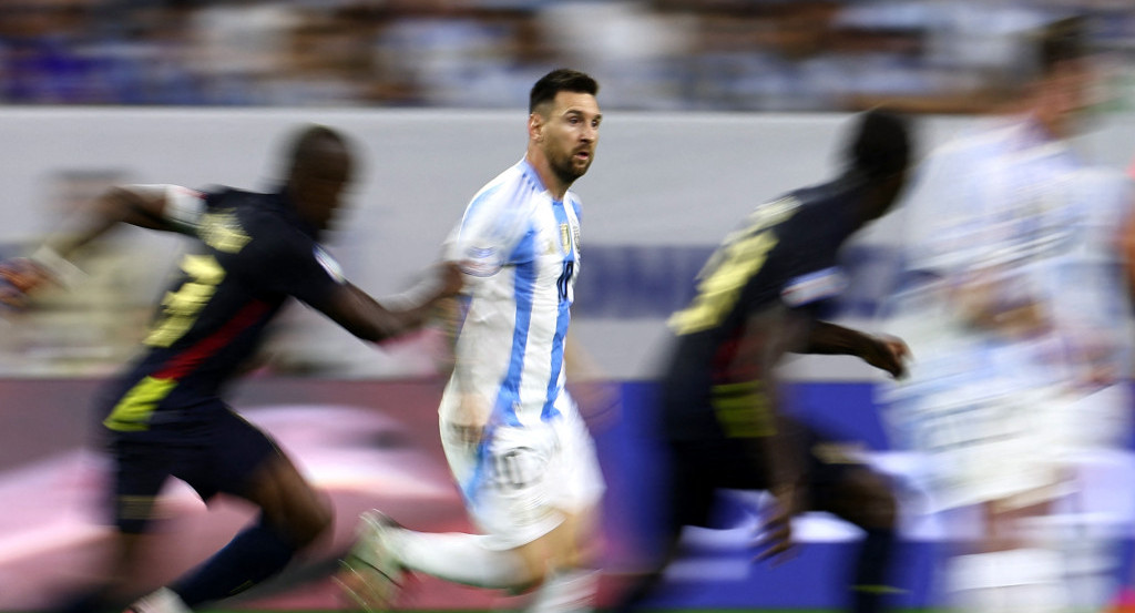 Lionel Messi, Copa América 2024, Selección Argentina. Foto: Reuters.