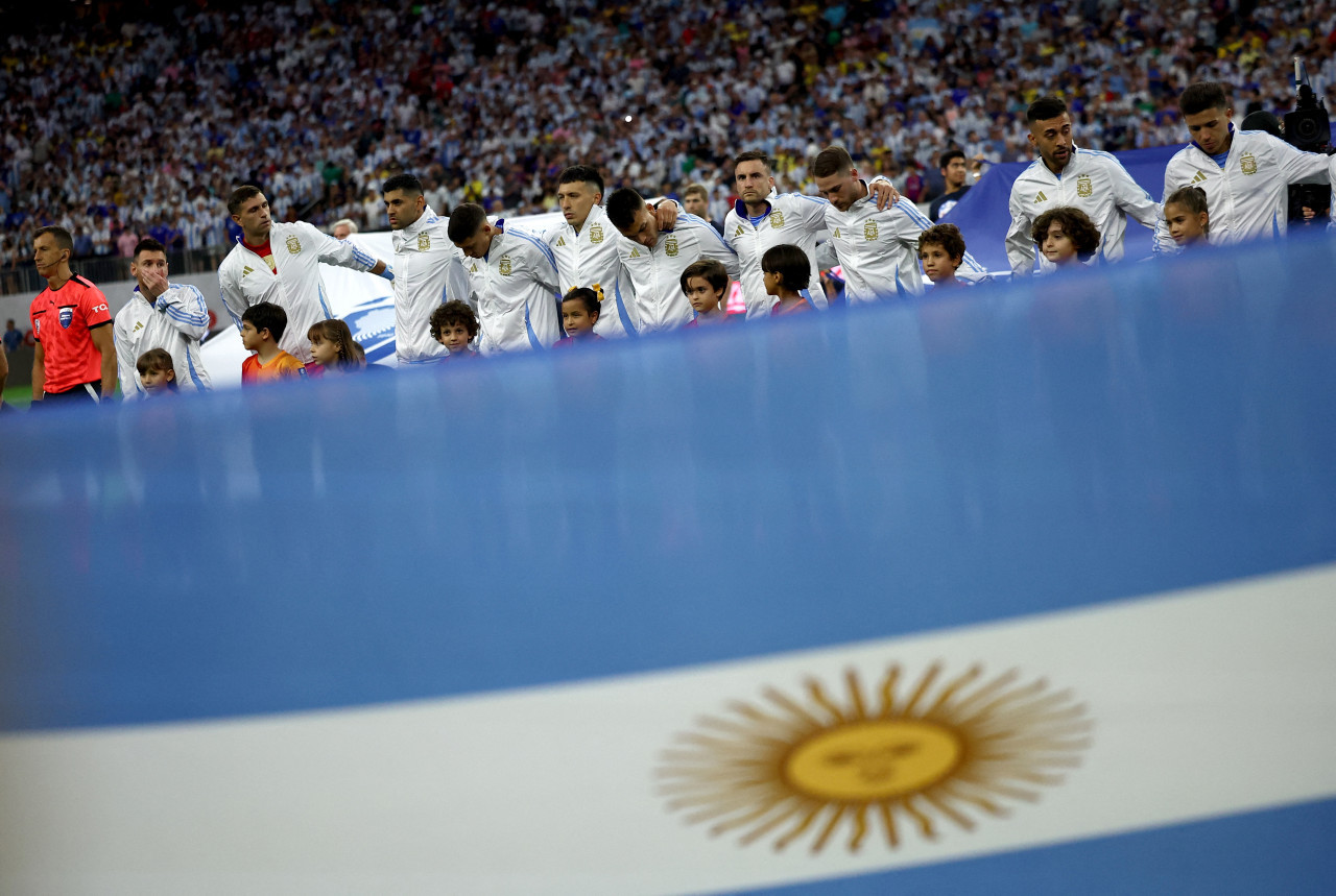 Selección Argentina en la Copa América 2024. Foto: Reuters.