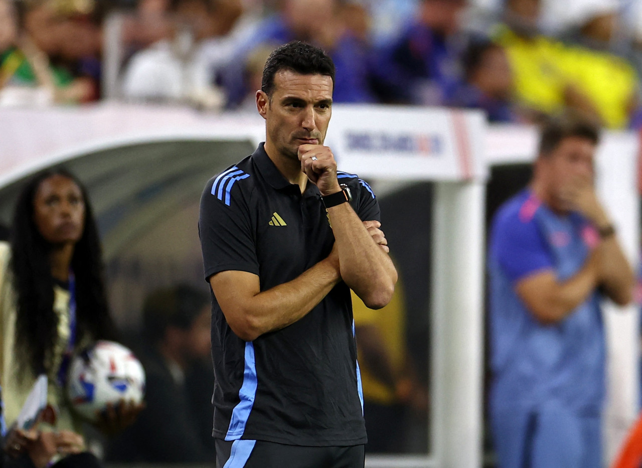 Lionel Scaloni. Foto: Reuters.