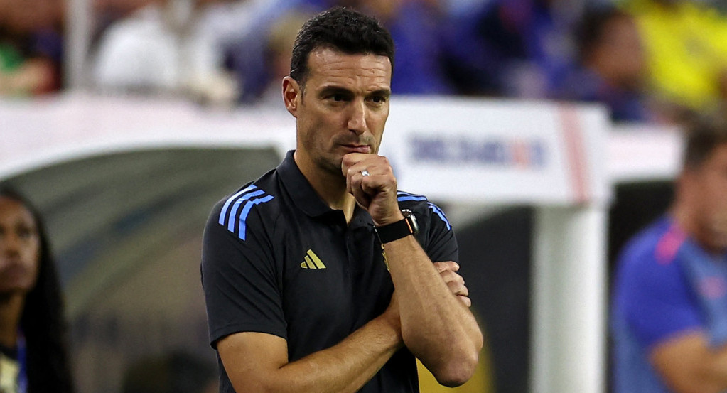 Lionel Scaloni. Foto: Reuters.