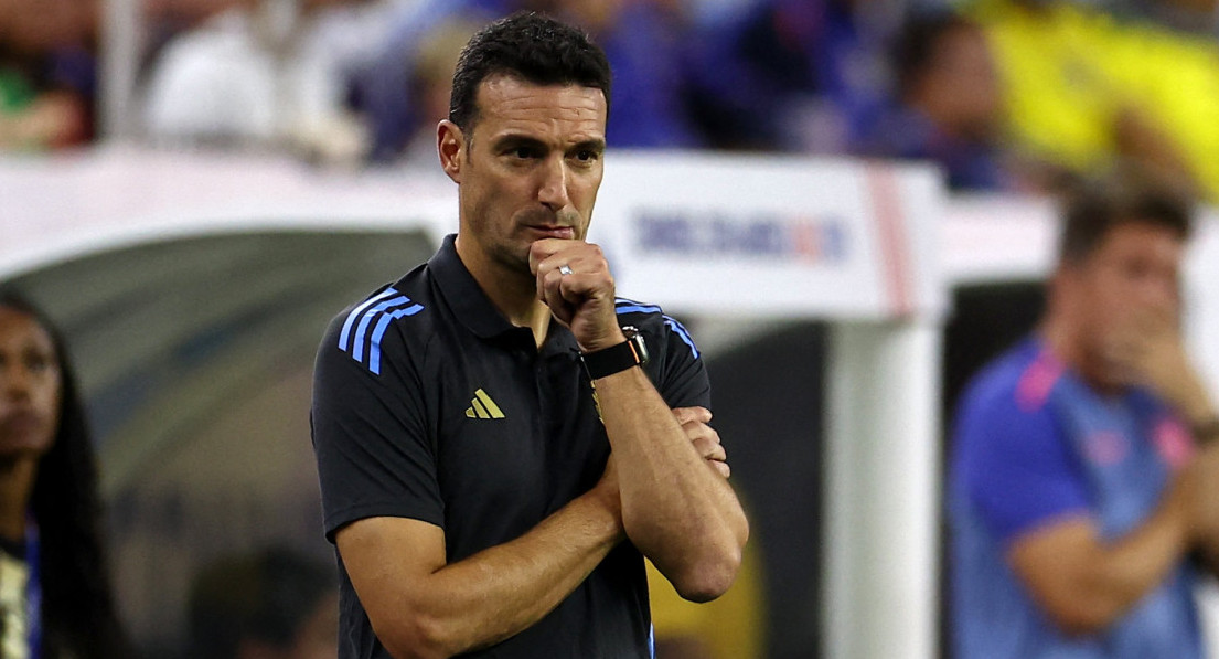 Lionel Scaloni. Foto: Reuters.