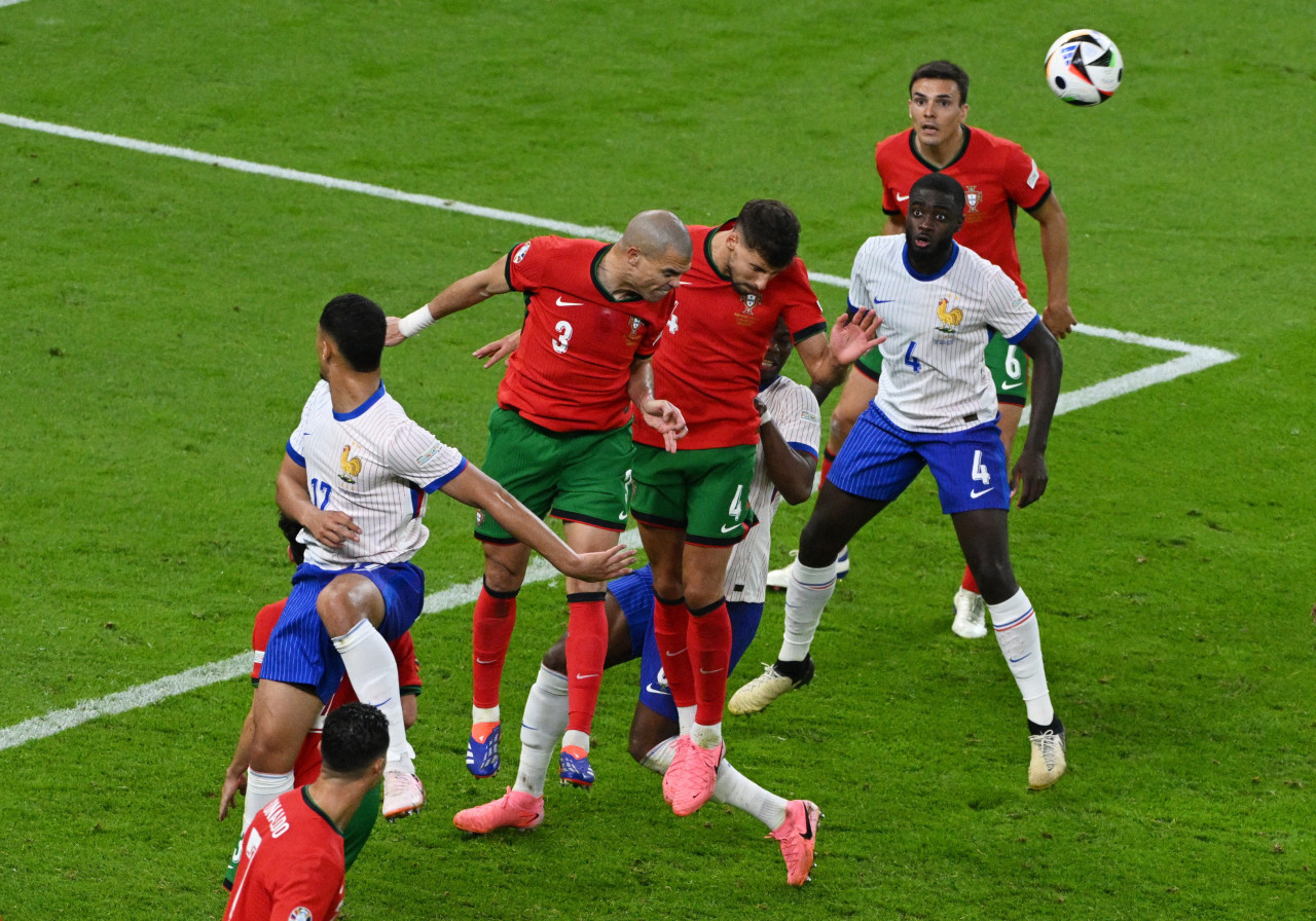 Francia vs Portugal, Eurocopa. Foto: Reuters