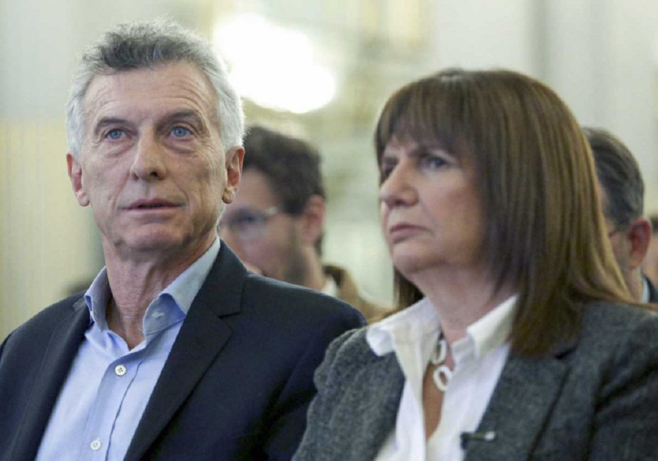 Mauricio Macri y Patricia Bullrich. Foto: NA