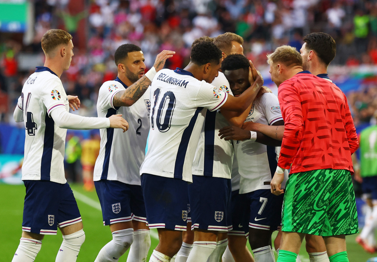 Inglaterra vs Suiza, Eurocopa. Foto: Reuters