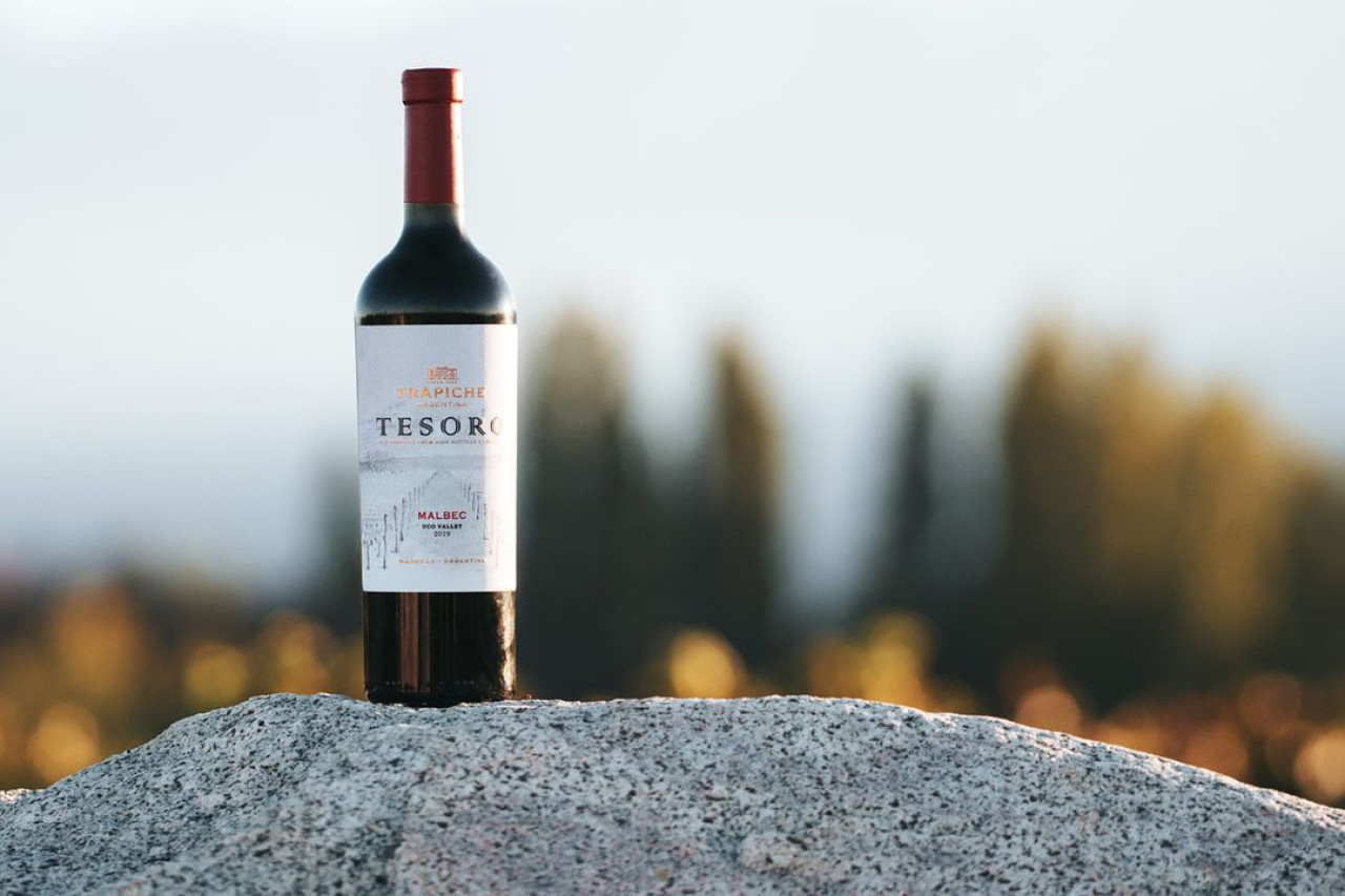 Trapiche Tesoro Malbec. Foto: Trapiche