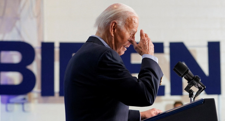 Joe Biden, presidente de Estados Unidos. Foto: Reuters