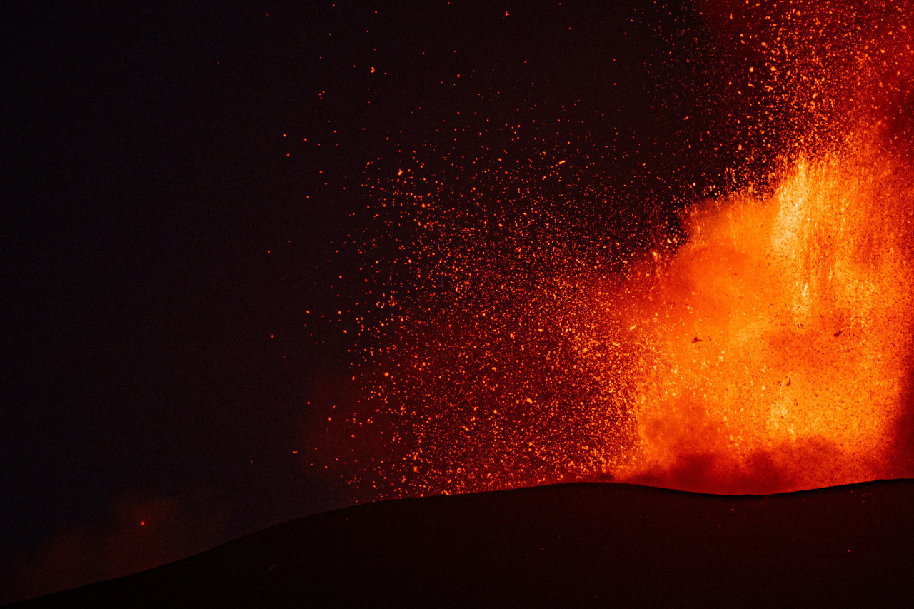 Volcán Etna. Foto: Reuters.