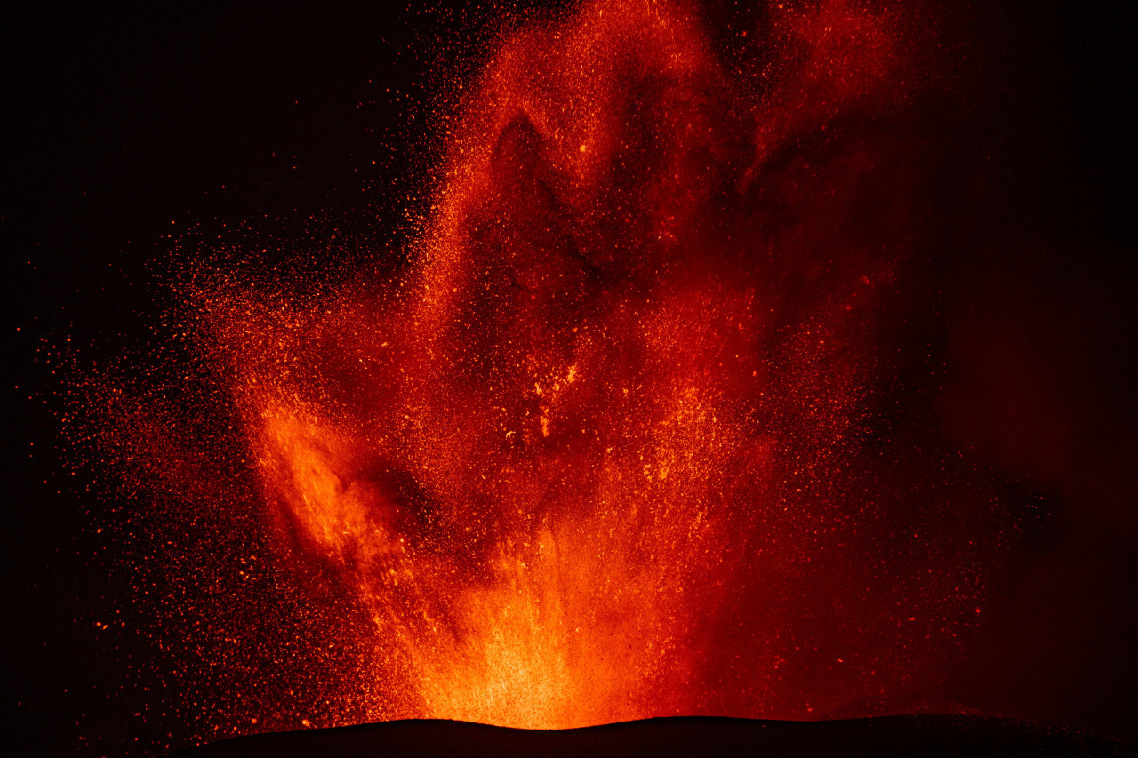 Volcán Etna. Foto: Reuters.