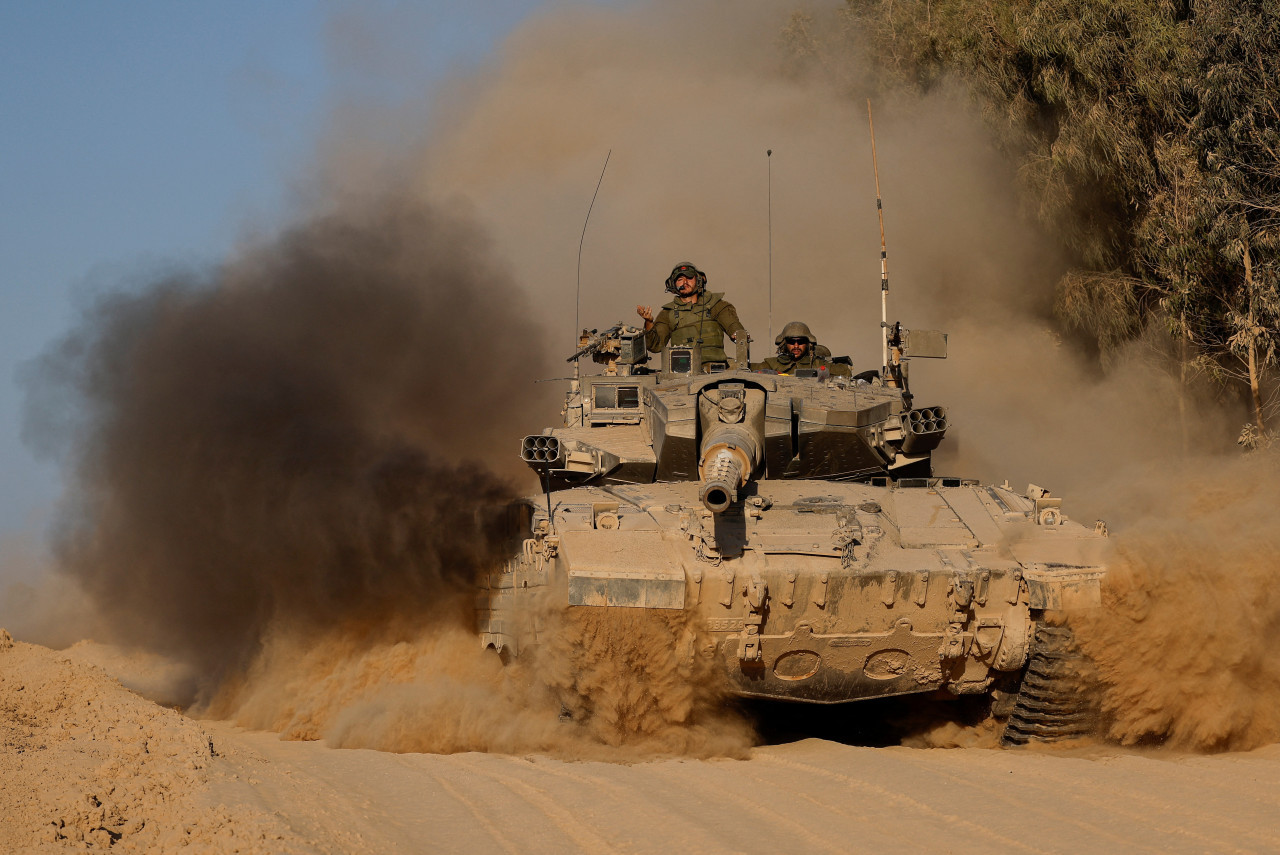 Nuevos ataques israelíes en la Franja de Gaza. Foto: Reuters.