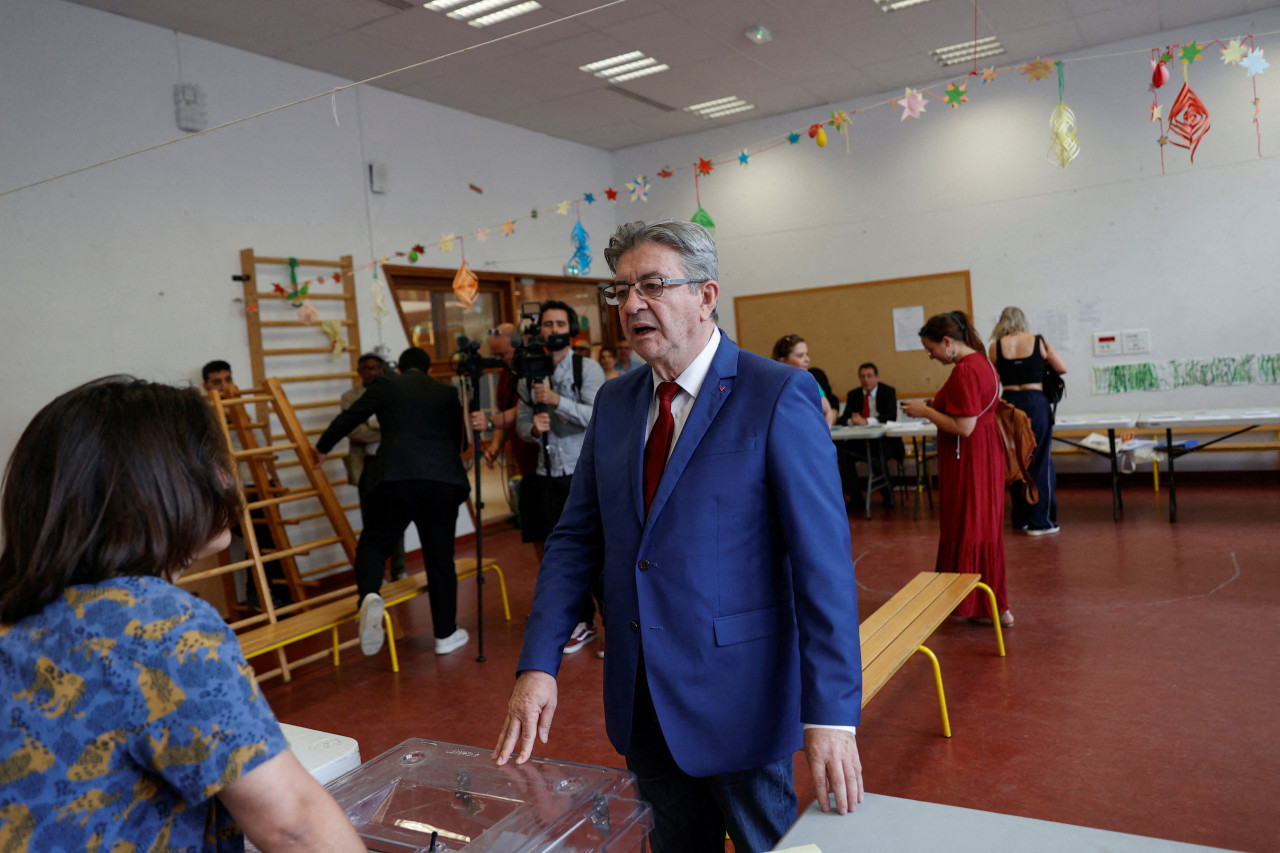 Jean-Luc Mélenchon. Foto: Reuters.