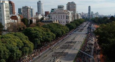 9 de julio; Día de la Independencia. Foto: NA.