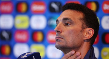 Lionel Scaloni, técnico de la Selección Argentina. Foto: Reuters.