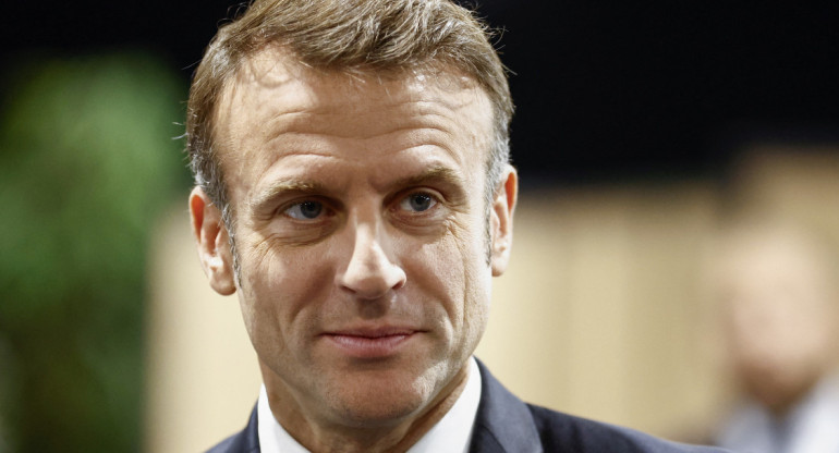 Emmanuel Macron, presidente de Francia. Foto: Reuters.