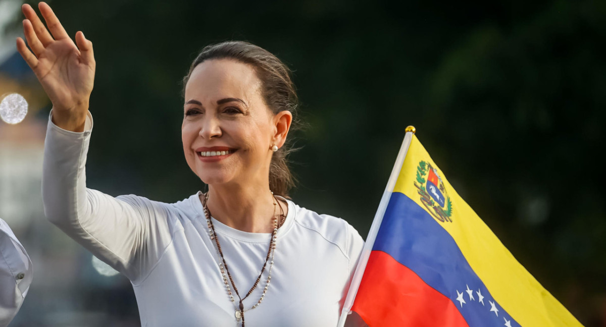 María Corina Machado. Foto: EFE.