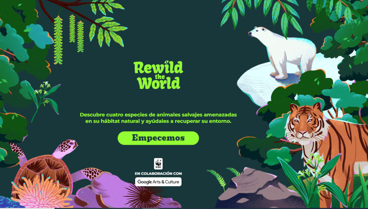 Rewild the World. Foto: Captura de pantalla.