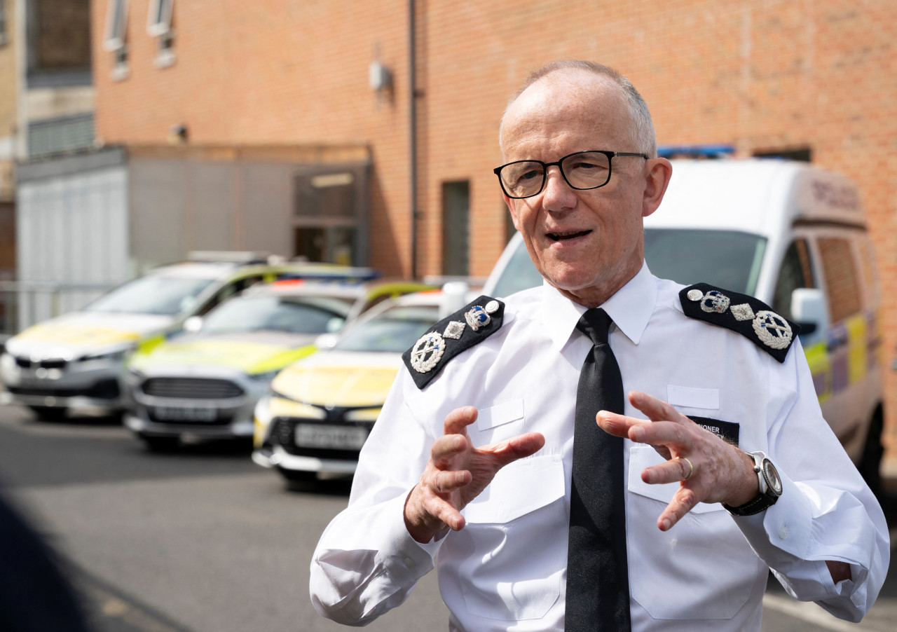 Mark Rowley, comisario jefe de la Policía Metropolitana de Londres. Foto: REUTERS.