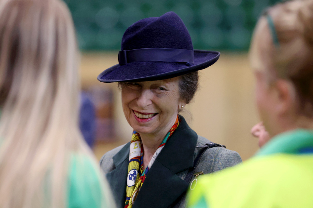 Princesa Ana de Inglaterra en su reaparición pública. Foto: Reuters.