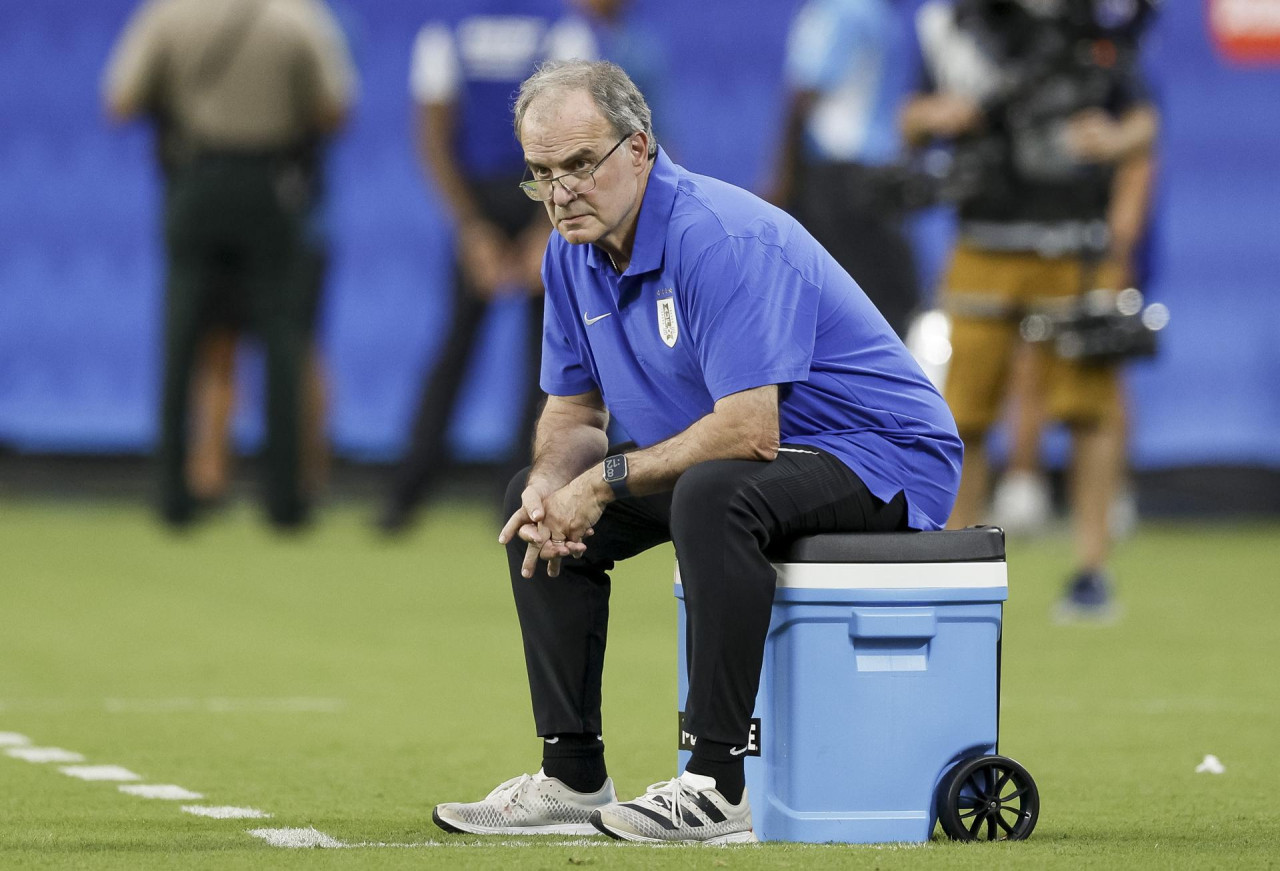 Marcelo Bielsa, director técnico. Foto: EFE