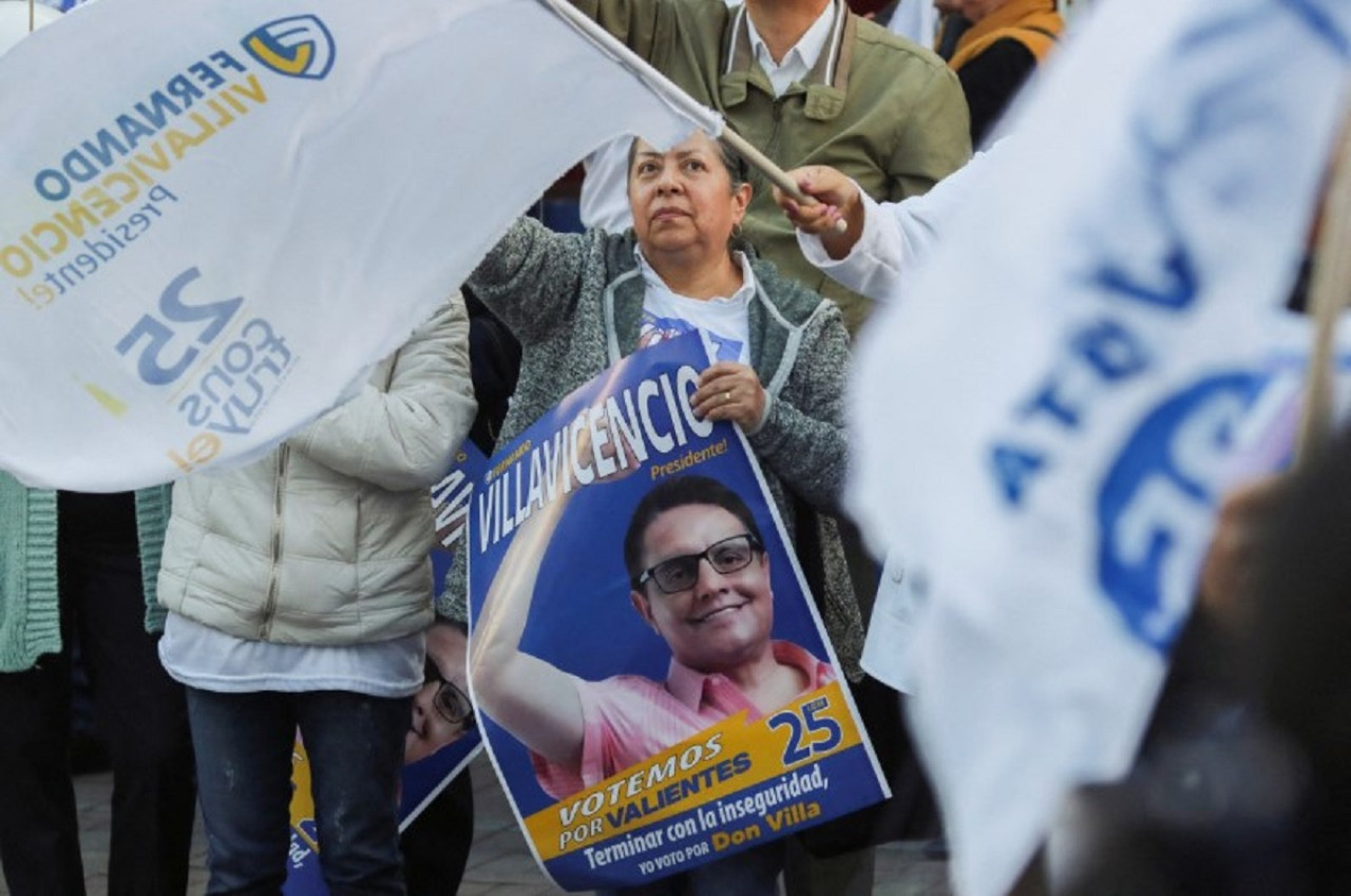 Asesinato de Fernando Villavicencio, Ecuador. Foto: Reuters