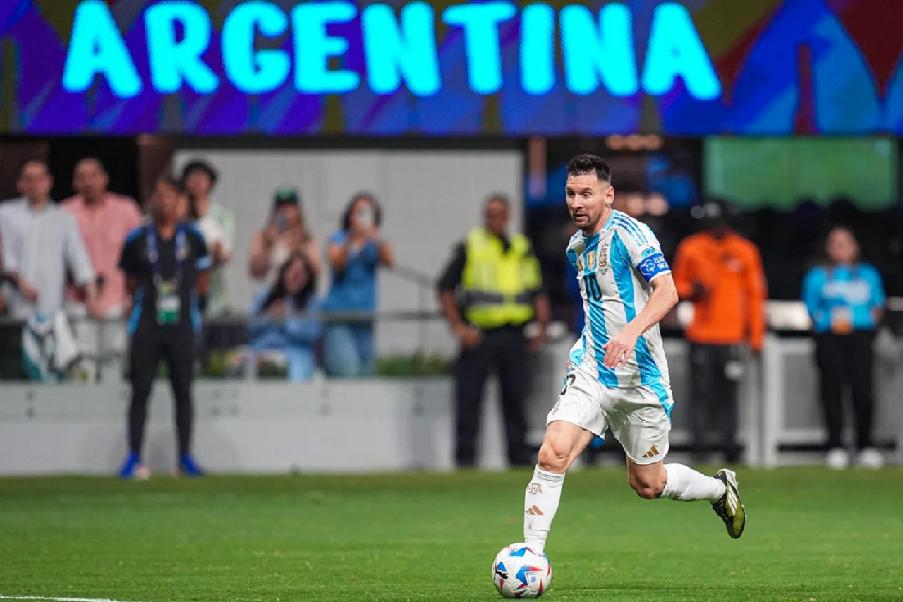 Lionel Messi, Selección Argentina. Foto: NA