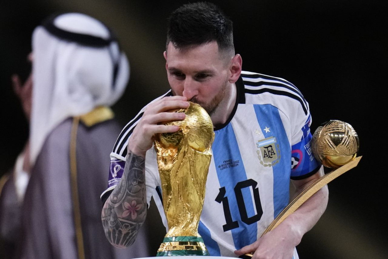 Lionel Messi, Selección Argentina. Foto: NA