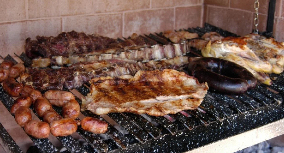 Asado. Foto: NA