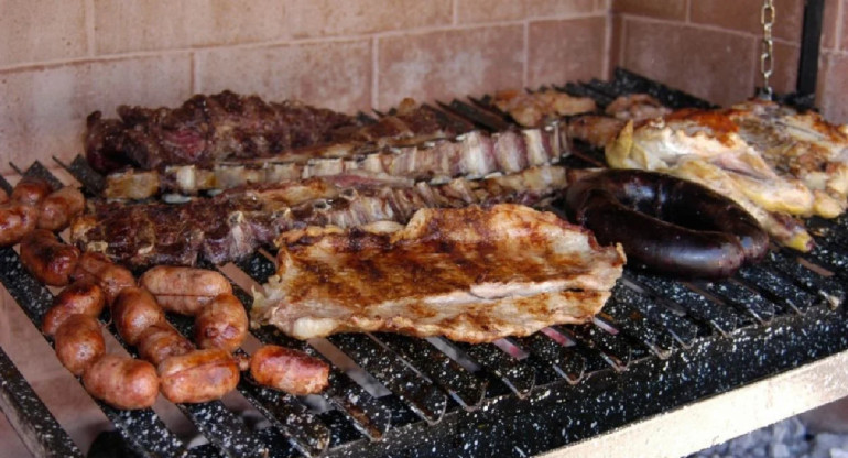 Asado. Foto: NA