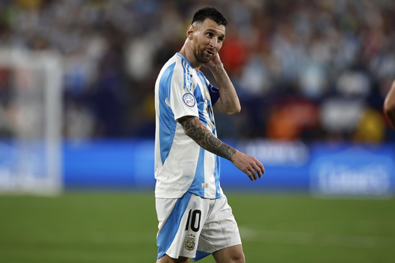 Lionel Messi, Selección Argentina. Foto: EFE