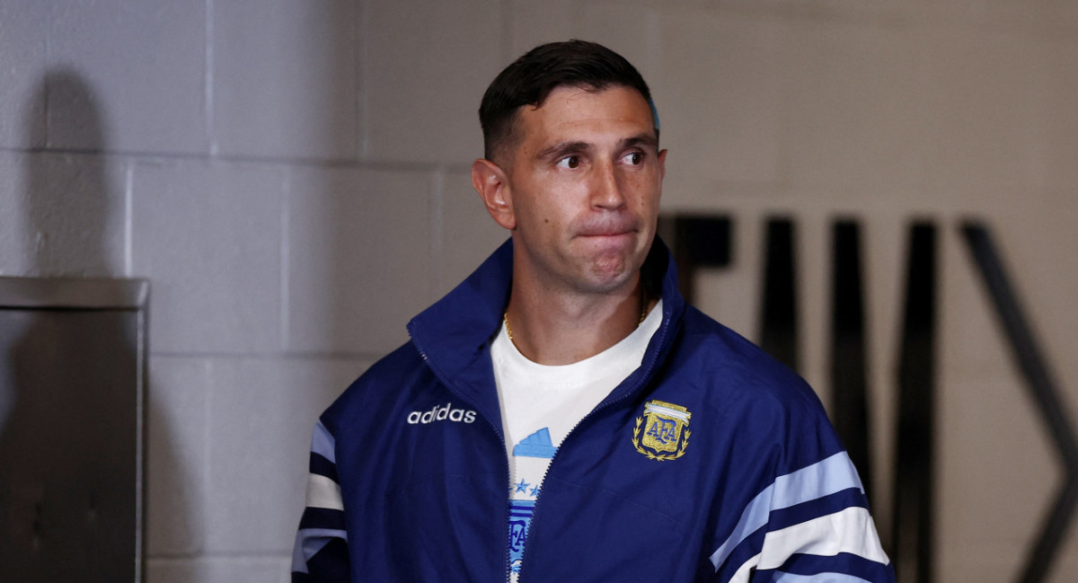 Emiliano Dibu Martínez, Selección Argentina; Copa América 2024. Foto: Reuters