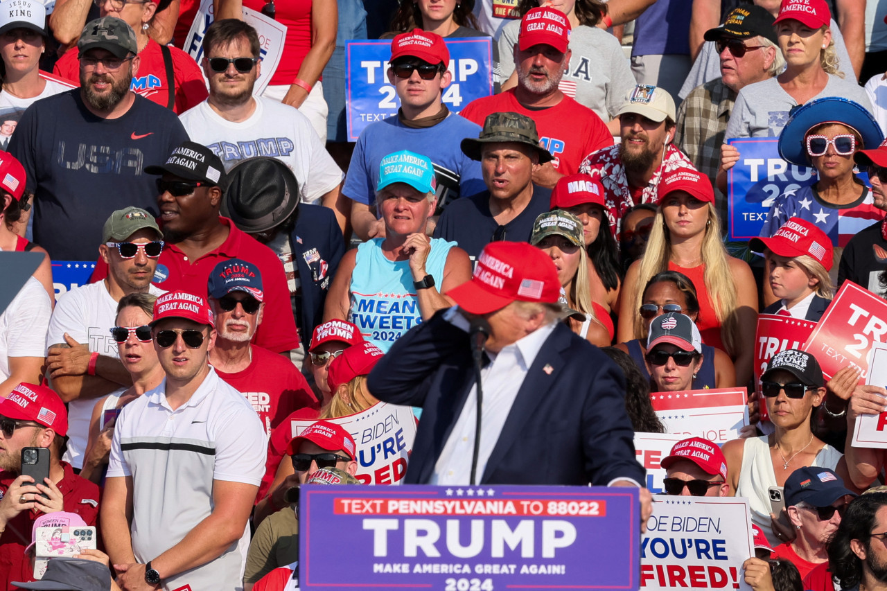 Atentado a Donald Trump. Foto: Reuters