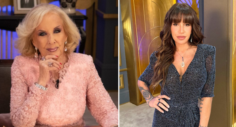 Mirtha Legrand y Flor Peña. Fotos: Instagram/eltrece - flor_d_p