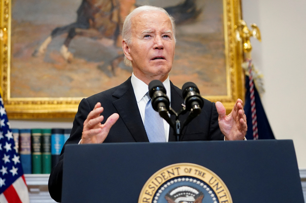 Joe Biden, presidente de Estados Unidos. Foto: Reuters