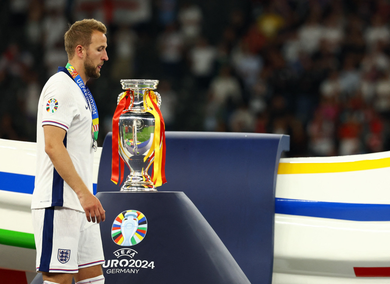 Harry Kane, Eurocopa 2024. Foto: Reuters