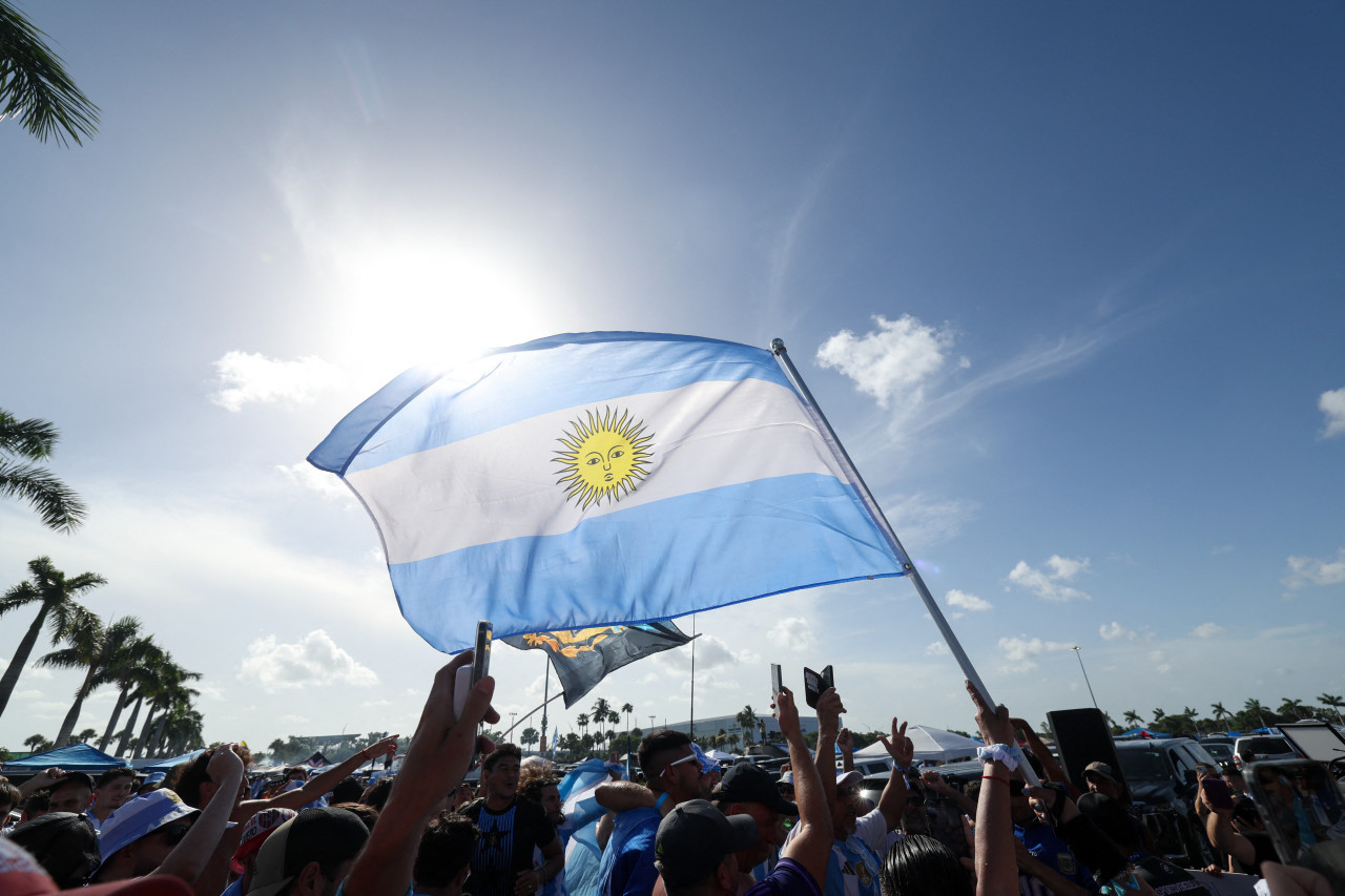 La previa de la final de la Copa América 2024. Foto: Reuters.