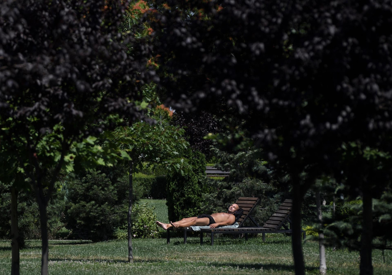 Ola de calor en Europa. Foto EFE.