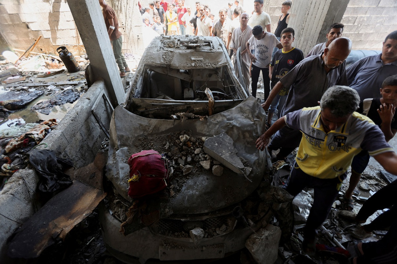 Víctimas de Gaza. Foto: Reuters.