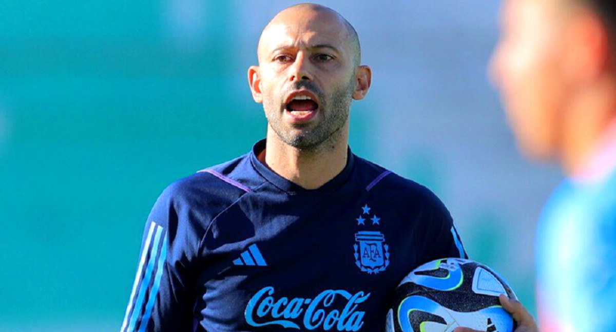 Javier Mascherano, Selección Argentina Sub-23. Foto: AFA