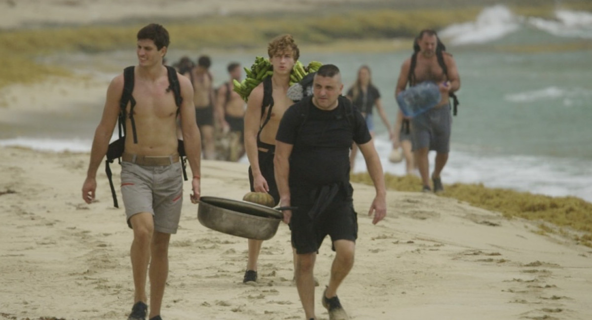 Ya empezó “Survivor, Expedición Robinson”. Foto: Telefe.